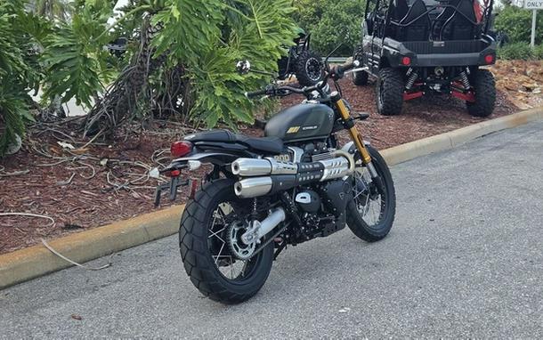 2026 Triumph Scrambler 900 Matt khaki green