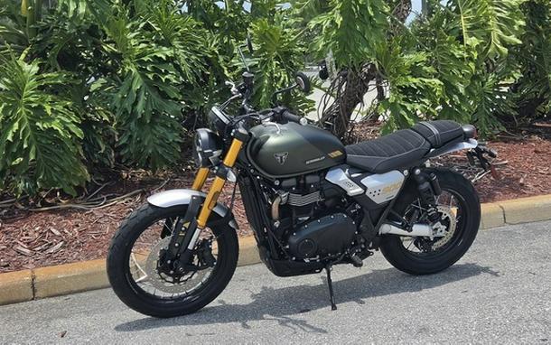 2026 Triumph Scrambler 900 Matt khaki green