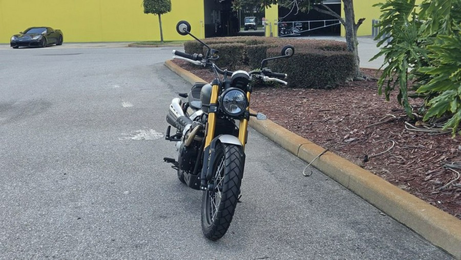 2026 Triumph Scrambler 900 Matt khaki green