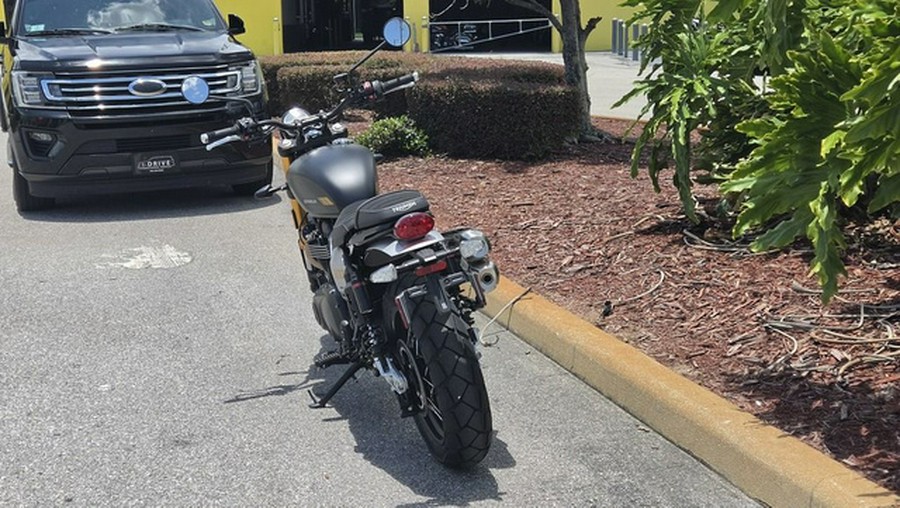2026 Triumph Scrambler 900 Matt khaki green
