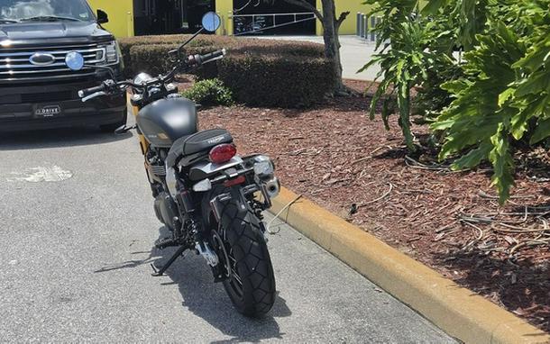 2026 Triumph Scrambler 900 Matt khaki green