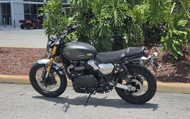2026 Triumph Scrambler 900 Matt khaki green