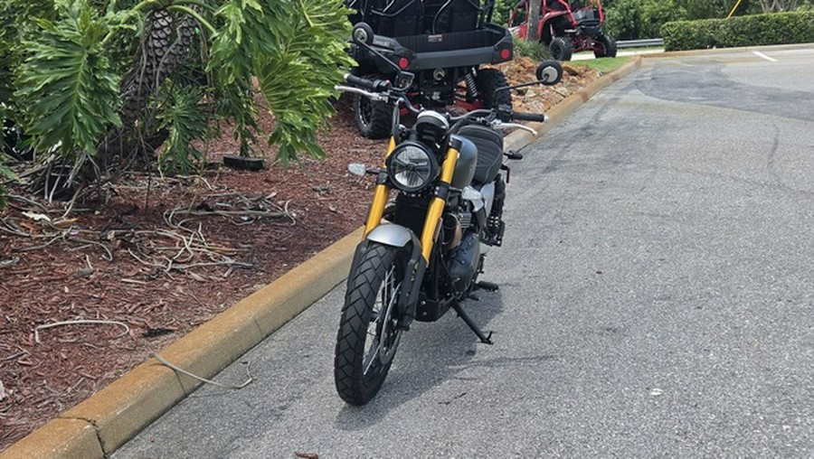 2026 Triumph Scrambler 900 Matt khaki green