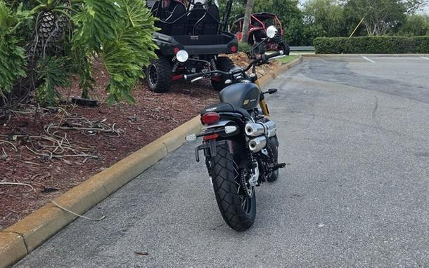 2026 Triumph Scrambler 900 Matt khaki green