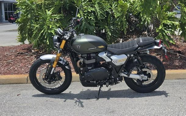 2026 Triumph Scrambler 900 Matt khaki green