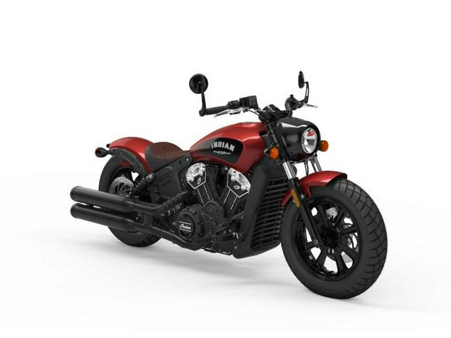 2019 Indian Motorcycle® Scout® Bobber Icon Series Ruby Metallic