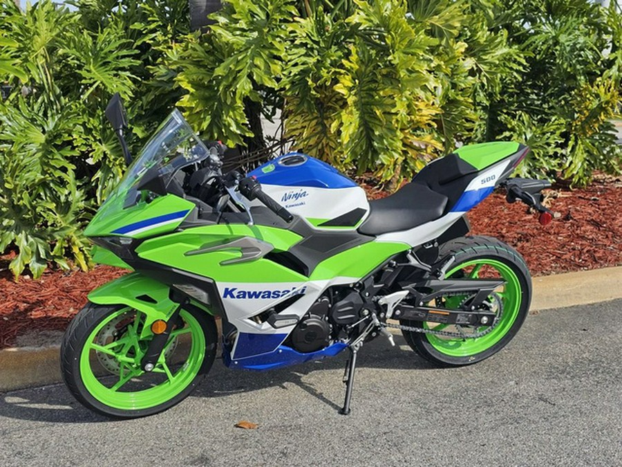 2024 Kawasaki Ninja 500 SE 40th Anniversary Edition ABS