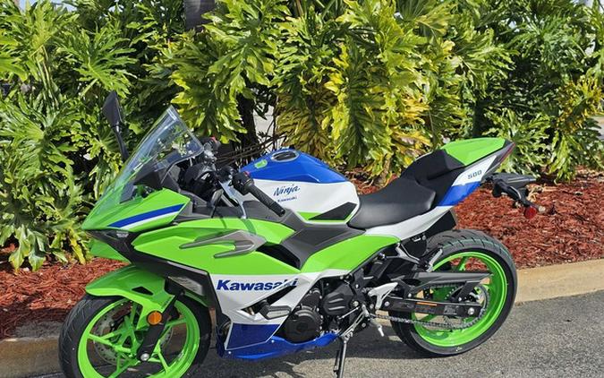 2024 Kawasaki Ninja 500 SE 40th Anniversary Edition ABS