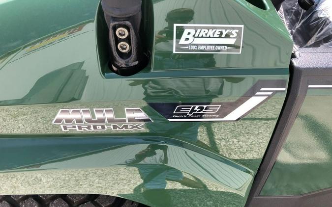 2024 Kawasaki MULE PRO MX EPS GREEN