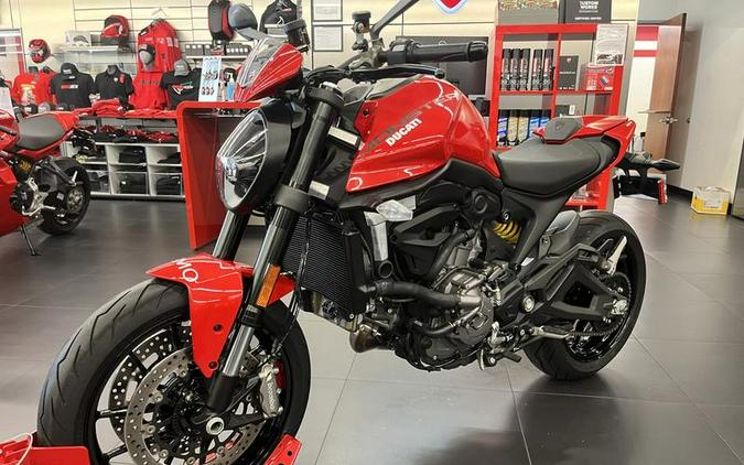 2023 Ducati Monster + Ducati Red