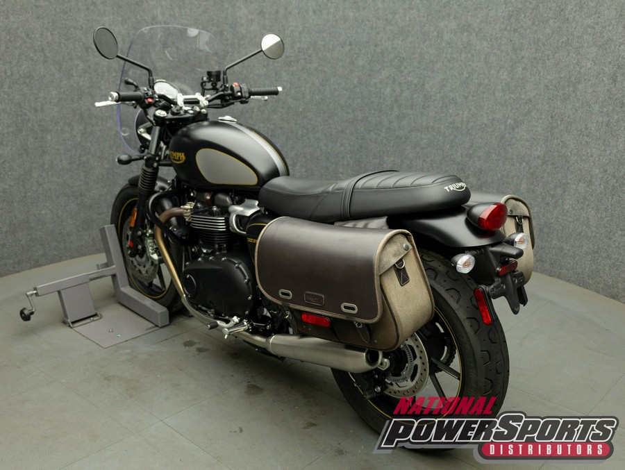 2022 TRIUMPH STREET TWIN GOLDLINE 900