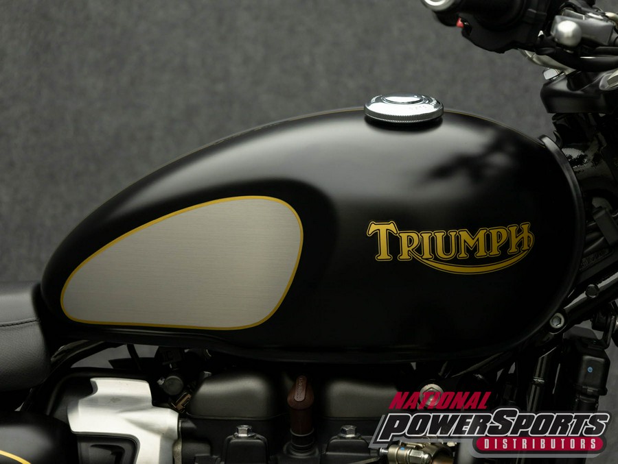 2022 TRIUMPH STREET TWIN GOLDLINE 900