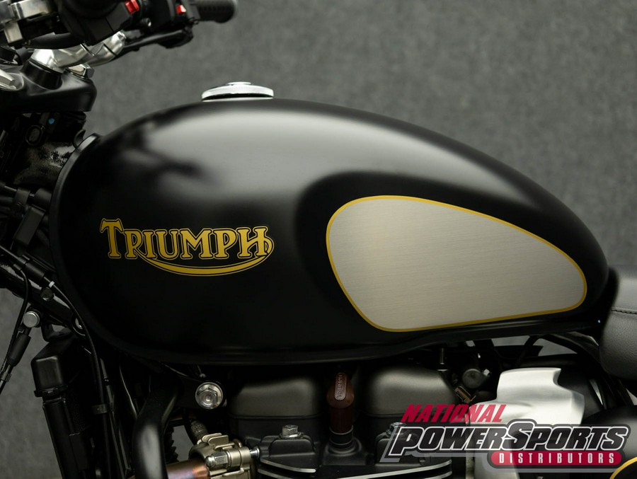 2022 TRIUMPH STREET TWIN GOLDLINE 900