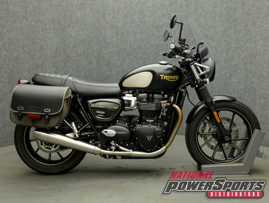 2022 TRIUMPH STREET TWIN GOLDLINE 900