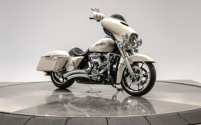 2022 Harley-Davidson FLHX Street Glide in White Sand Pearl with 8,368 miles