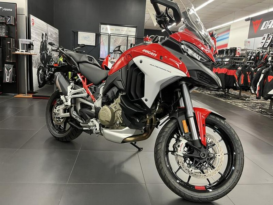 2023 Ducati Multistrada V4S Ducati Red - Alloy Wheels