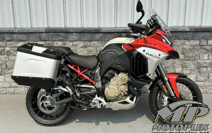 2026 Ducati Multistrada V4 Rally Adventure Travel & Radar