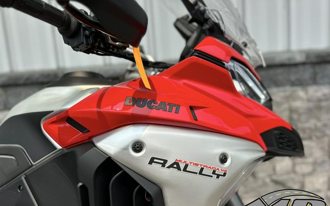 2026 Ducati Multistrada V4 Rally Adventure Travel & Radar