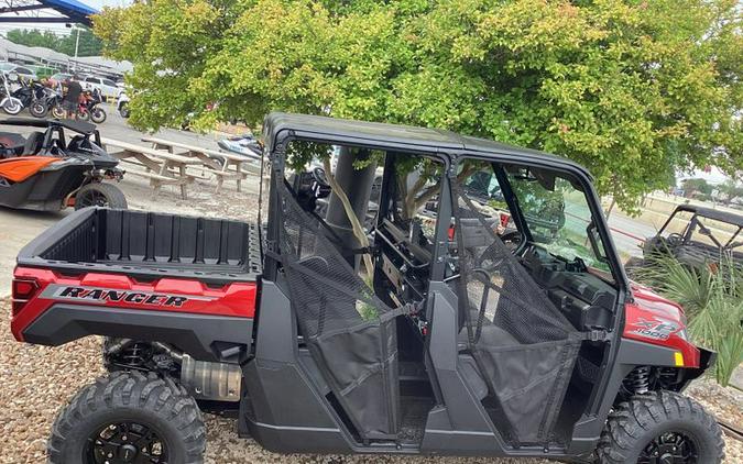 New 2025 POLARIS RANGER CREW XP 1000 PREMIUM SUNSET RED