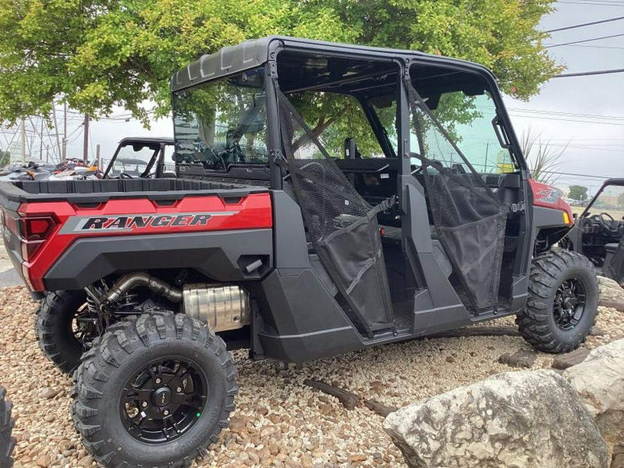 New 2025 POLARIS RANGER CREW XP 1000 PREMIUM SUNSET RED