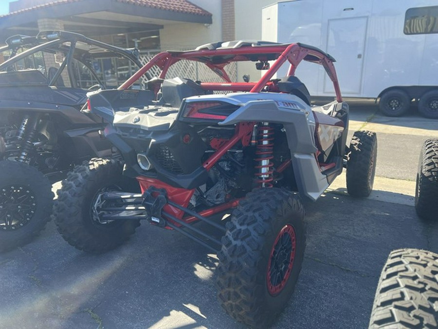 2025 Can-Am Maverick X3 X Rs Turbo RR Fiery Red & Hyper Silver