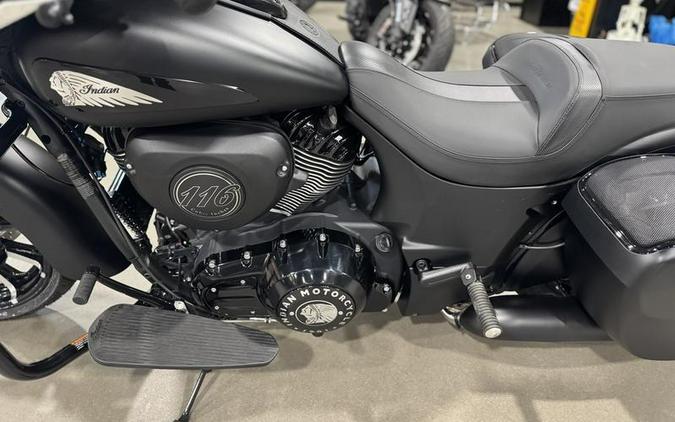 2024 Indian Motorcycle® Chieftain® Dark Horse® w/Powerband Audio Pkg Black Smoke