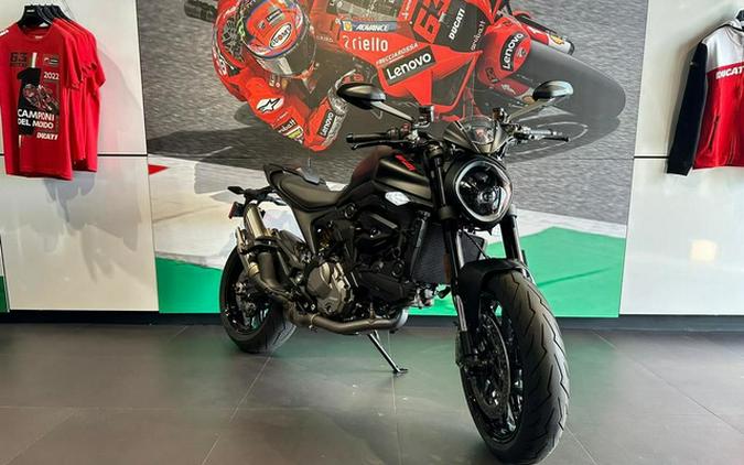 2022 Ducati Monster Dark Stealth Aviator Grey