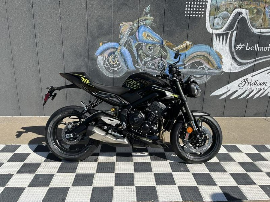 2025 Triumph Street Triple 765 RS Phantom Black