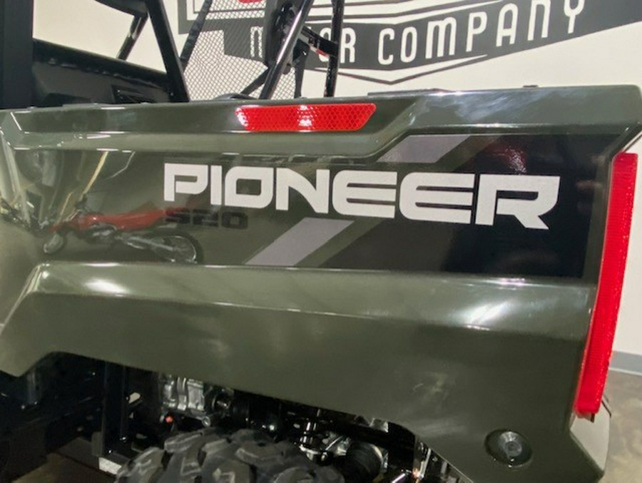2026 Honda PIONEER 520 Base - Black Forest Green