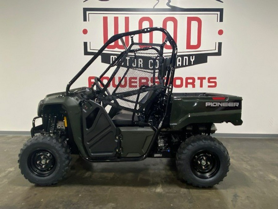 2026 Honda PIONEER 520 Base - Black Forest Green