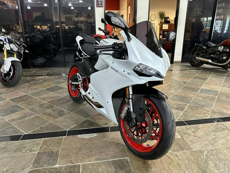 2019 Ducati 959 Panigale Arctic White Silk