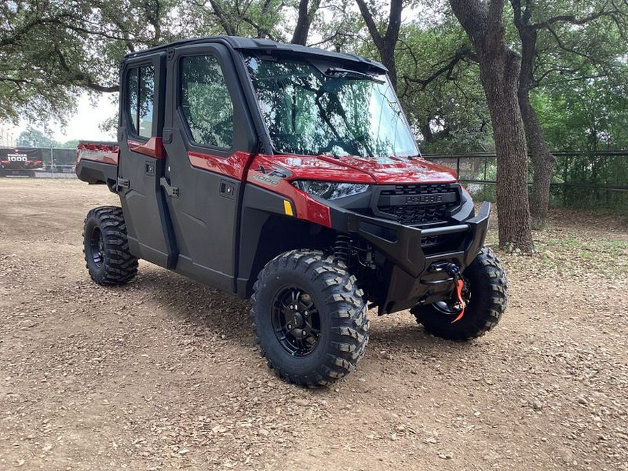 New 2025 POLARIS RANGER CREW XP 1000 PREMIUM SUNSET RED