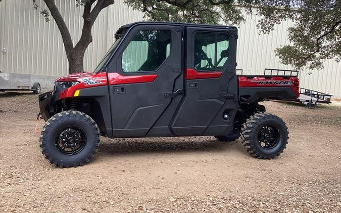 New 2025 POLARIS RANGER CREW XP 1000 PREMIUM SUNSET RED