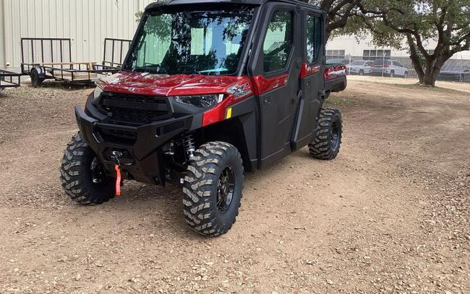 New 2025 POLARIS RANGER CREW XP 1000 PREMIUM SUNSET RED