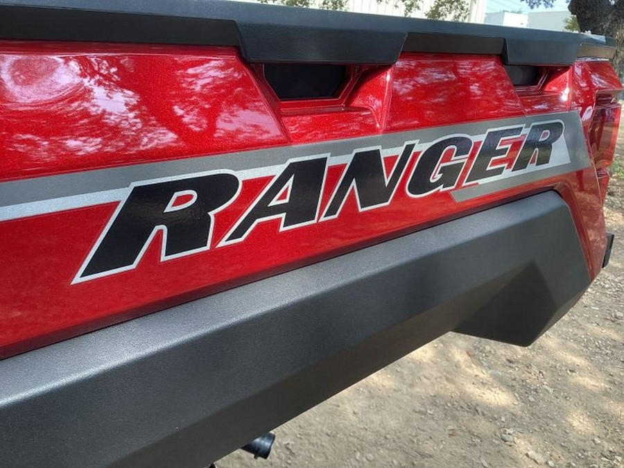 New 2025 POLARIS RANGER CREW XP 1000 PREMIUM SUNSET RED