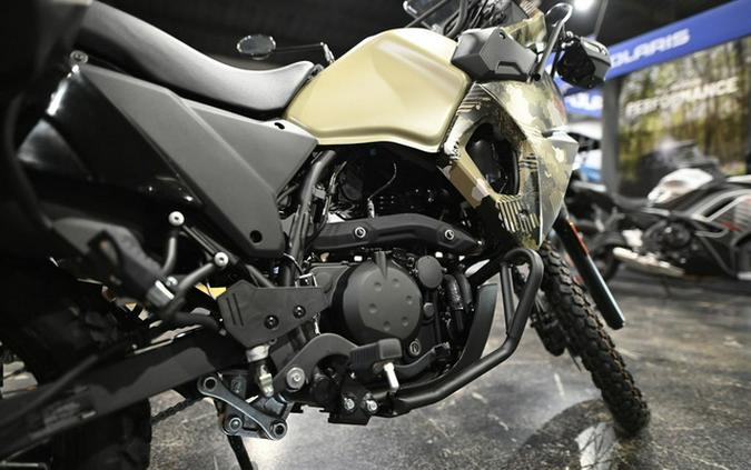 2026 Kawasaki KLR650 Adventure ABS Cypher Camo Beige