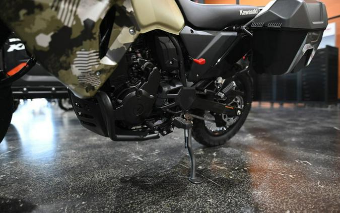 2026 Kawasaki KLR650 Adventure ABS Cypher Camo Beige