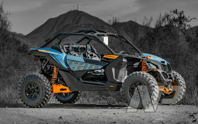 2026 Can-Am Maverick X3 DS Turbo RR Scandi Blue & Orange Crush
