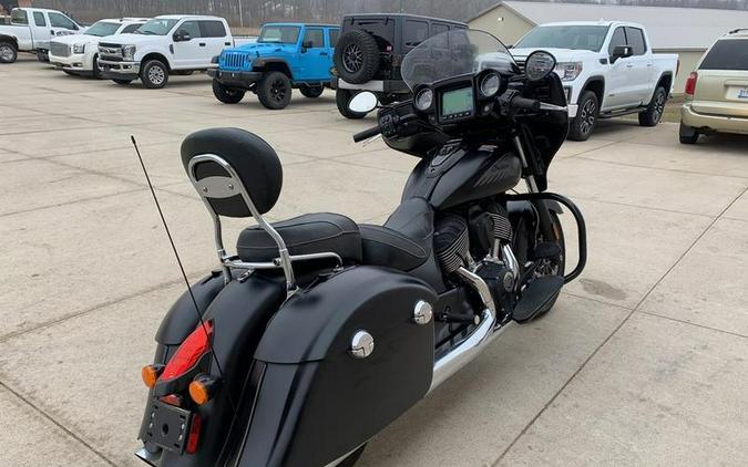 2018 Indian Motorcycle® Chieftain® Dark Horse® ABS Thunder Black Smoke