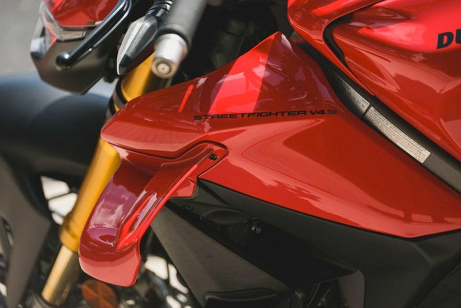 2025 Ducati Streetfighter V4 S Ducati Red