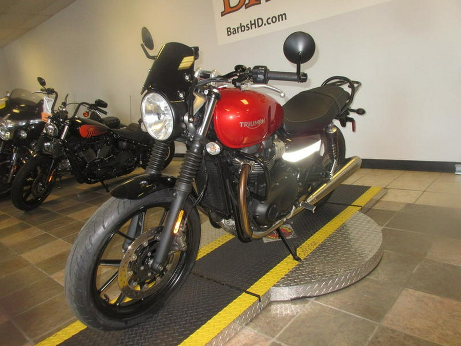 2019 Triumph Street Twin Korosi Red