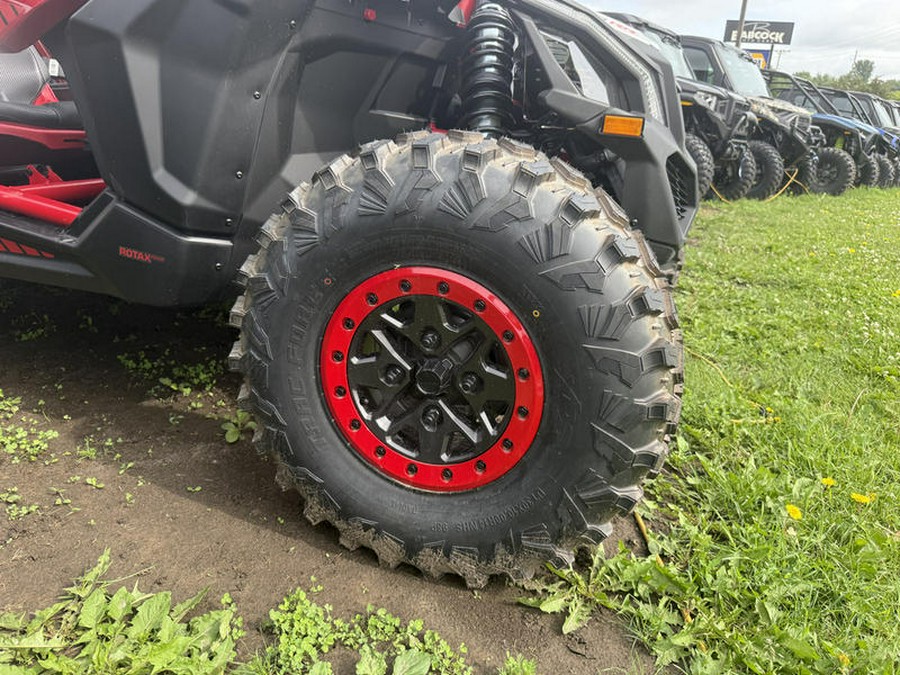 2025 Can-Am® Maverick X3 Max X DS Turbo RR With Smart-Shox Fiery Red & Hyper Silver