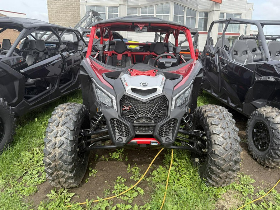 2025 Can-Am® Maverick X3 Max X DS Turbo RR With Smart-Shox Fiery Red & Hyper Silver