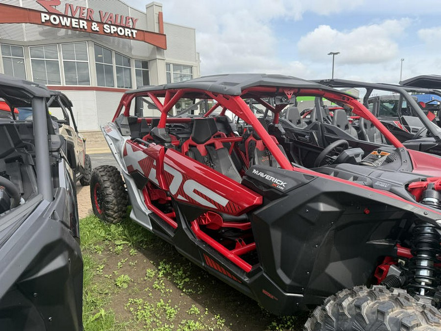 2025 Can-Am® Maverick X3 Max X DS Turbo RR With Smart-Shox Fiery Red & Hyper Silver