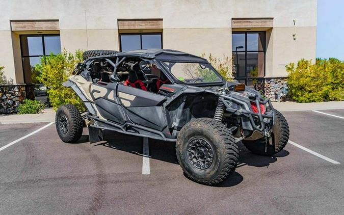 2021 Can-Am Maverick X3 MAX X Rs Turbo RR With Smart-Shox Desert Tan / Carbon Black / C