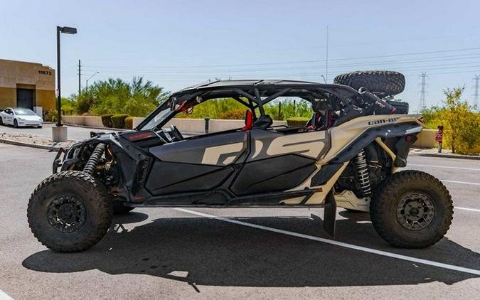 2021 Can-Am Maverick X3 MAX X Rs Turbo RR With Smart-Shox Desert Tan / Carbon Black / C