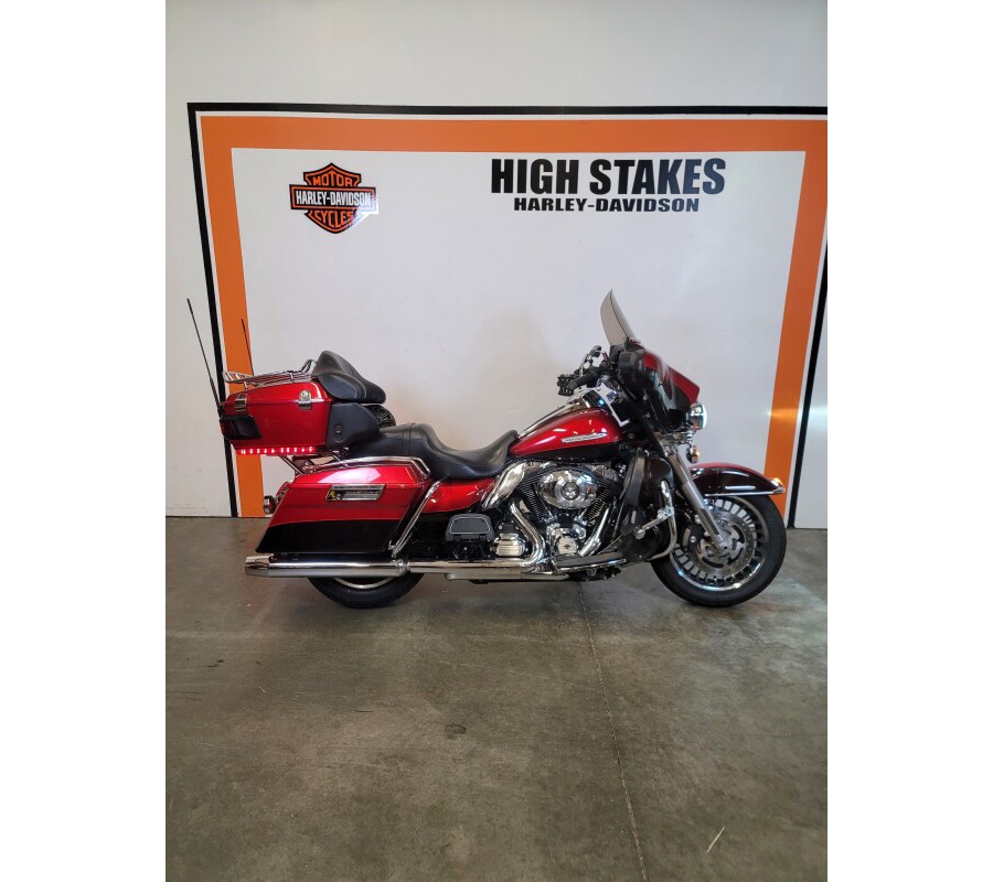 2012 Harley-Davidson Electra Glide Ultra Limited Two-Tone Ember Red Sunglo/Merlot Sunglo FLHTK