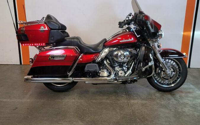 2012 Harley-Davidson Electra Glide Ultra Limited Two-Tone Ember Red Sunglo/Merlot Sunglo FLHTK