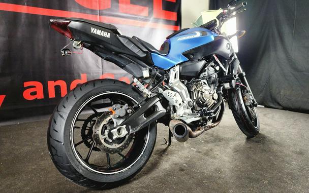 2017 YAMAHA FZ07 - F013314
