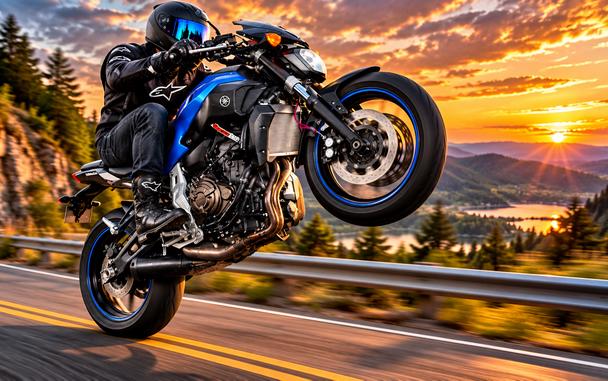 2017 YAMAHA FZ07 - F013314